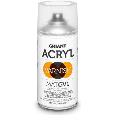 Ghiant GV akrylový lak ve spreji 300 ml matný – Sleviste.cz