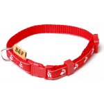 BAFPET Obojek nylon Tlapky – Zboží Dáma