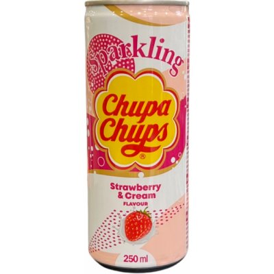 Chupa Chups Strawberry & Cream 250 ml