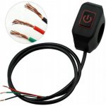 Lampa 90462 Vodotěsný vypínač 12V/6A na řidítka motocyklu – Hledejceny.cz