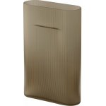Muuto Váza Ridge H35, taupe frosted glass – Hledejceny.cz
