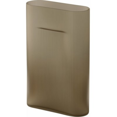 Muuto Váza Ridge H35, taupe frosted glass – Hledejceny.cz