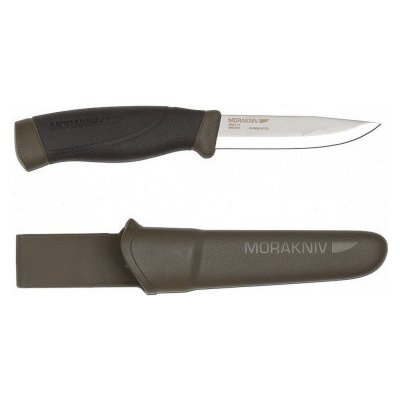 Nůž Companion HeavyDuty, Morakniv, Carbon, Military Green – Zboží Mobilmania