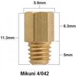 PROX hlavní tryska MIKUNI typ 4/042 průměr #110 ( 1 kus ) | Zboží Auto