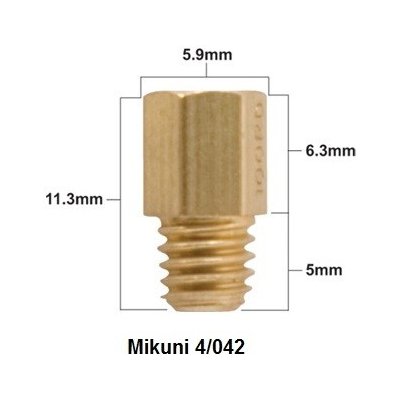 PROX hlavní tryska MIKUNI typ 4/042 průměr #110 ( 1 kus ) | Zboží Auto