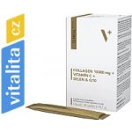 Collagen 10 000 mg + Vitamín C + Selen + Q10 ananas 30 sáčků á 10,7 g – Hledejceny.cz