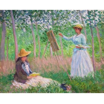 Figured ART Vyšívání křížkové sada Monet V lese u Giverny – Hledejceny.cz