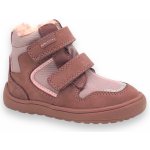 Protetika Daxi dívčí zimní barefoot s membránou old pink – Zboží Dáma