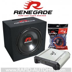 Renegade RXV1200 + ESX Audio SE260 + RX10KIT