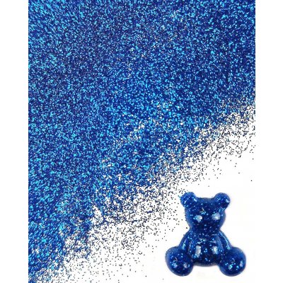 Třpytky glitrové do pryskyřice 10 g modré – Zboží Dáma