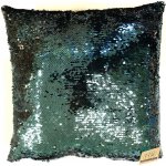 Home Elements Polštář s flitry modro stříbrný 40x40 – Hledejceny.cz