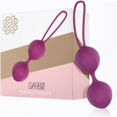 Engily Ross Garbo Double Kegel Ball Silicone Purple