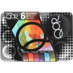 QOR Watercolor Modern Sada akvarelových barev High Chroma Colors 6 x 5 ml – Sleviste.cz