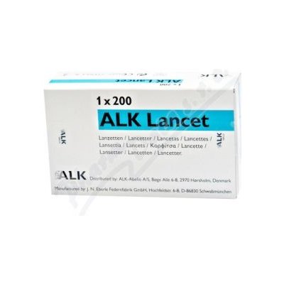 ALPHAPHARM ALK Lancety 200 ks – Hledejceny.cz