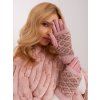 Italy Moda rukavice se vzorem at-rk-2310.91-light pink