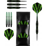 Sada steel šipek XQ MAX Black/Green Coated 23g, Brass – Zboží Dáma
