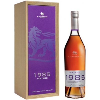 A. de Fussigny Vintage 1985 43% 0,7 l (kazeta) – Zboží Mobilmania