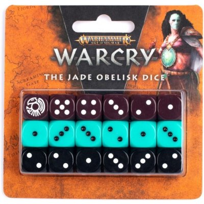 GW Warhammer Warcry: The Jade Obelisk Dice – Zbozi.Blesk.cz
