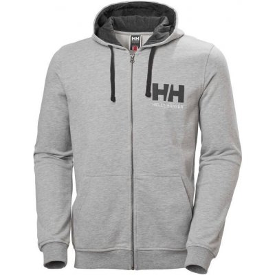 Helly Hansen Men's HH Logo Full Zip Mikina Grey Melange