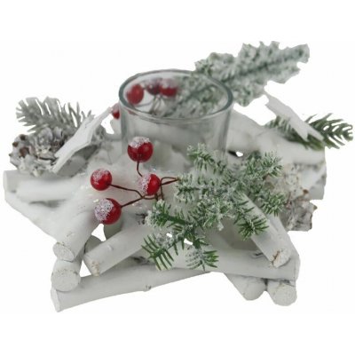 Vánoční svícen na jednu svíčku P2288 – Zboží Dáma