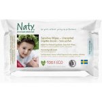 ECO vlhčené ubrousky Naty Nature Babycare bez vůně pro citlivou pokožku 56 ks – Zboží Dáma