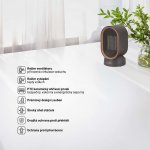 Lauben Desk Fan&Heater 2in1 600BB – Zboží Mobilmania