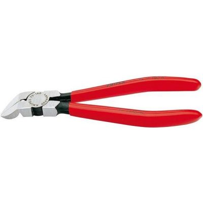 KNIPEX 72 11 160 Boční štípací kleště na plasty 160 mm v úhlu 45°