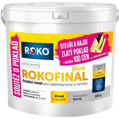 ROKOSPOL Rokofinal plus tmel extra jemný 15kg