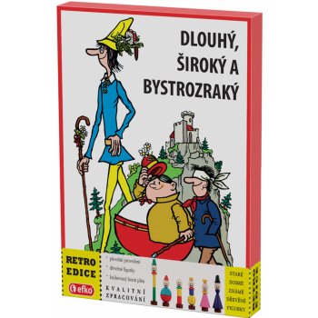 Efko Dlouhý Široký a Bystrozraký RETRO edice