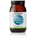 Viridian Turmeric 400 mg 90 kapslí Organic – Hledejceny.cz