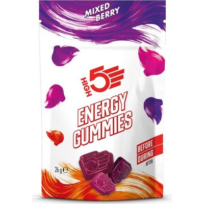 High5 Energy Gummies Ovoce 26 g