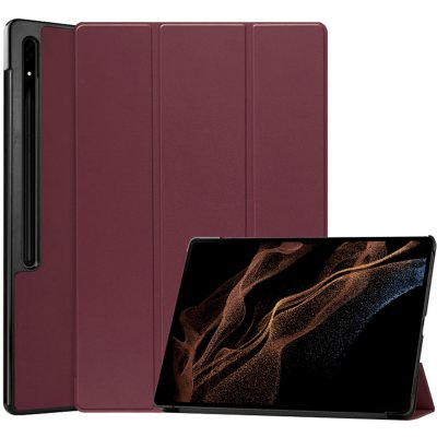 Techsuit Otevírací obal FoldPro Samsung Galaxy Tab S8 Ultra 14 6" SM-X900 / SM-X906 KF238137 červená