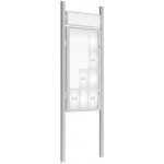 PROCITY Venkovní vitrína model 2000 12 x A4, elox, včetně sloupků a záhlaví | Zboží Auto