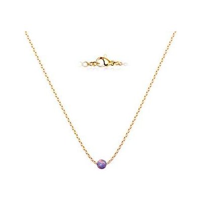 Nubis Zlacený ocelový s opálem kulička NBP63-OP38 – Zbozi.Blesk.cz