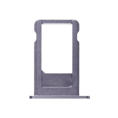 iPhone 6S - Držák SIM karty - SIM tray - Space Grey (šedý) – Zboží Mobilmania