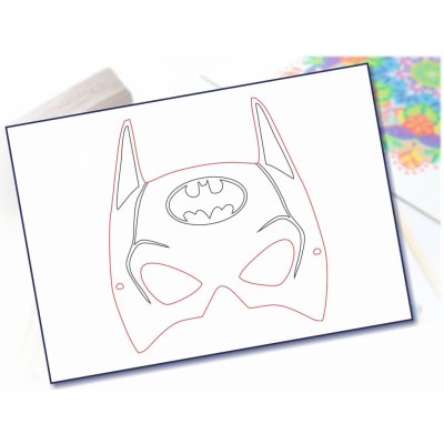 Radost v písku Maska na obličej vzor 7 – Sleviste.cz