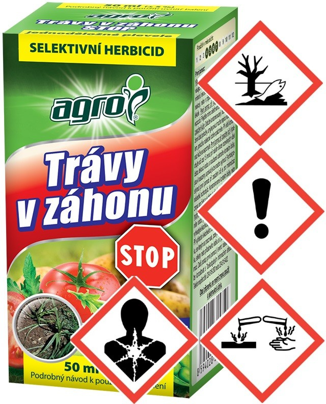 AGRO Trávy v záhonu 50 ml