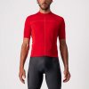 Cyklistický dres Castelli Classifica military red