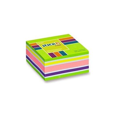 Hopax Stick'n Neon Notes - samolepicí bloček - 76 × 76 mm, 400 l., zelený – Zboží Dáma