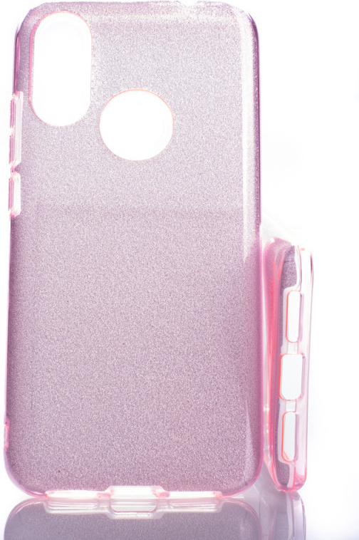 Pouzdro Glitter 3V1 Case Xiaomi Redmi 7 Růžové
