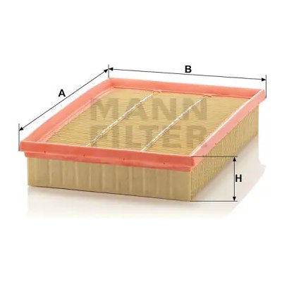 MANN FILTER Vzduchový filtr C 28 122 – Hledejceny.cz
