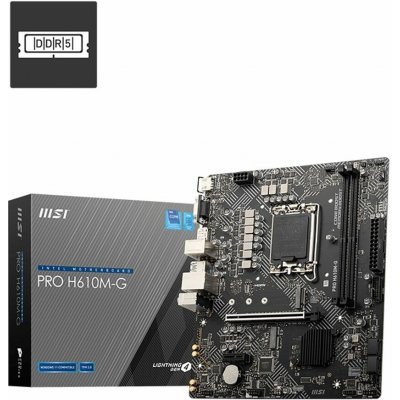 MSI PRO H610M-G – Hledejceny.cz