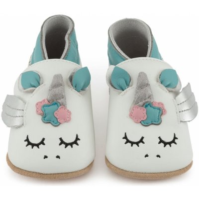 Lait et Miel Kožené capáčky s jednorožcem Bílá – Hledejceny.cz