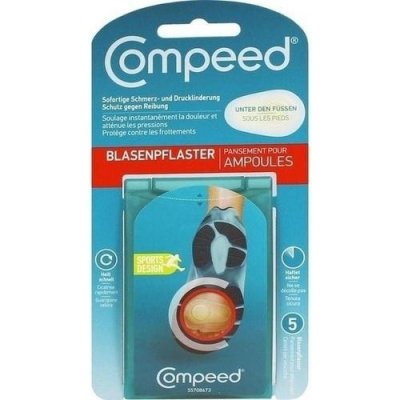 Compeed NÁPLAST na puchýře střední, gelová 10 ks