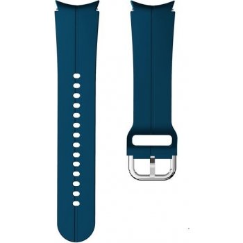Mobilly řemínek pro Samsung Galaxy Watch 4, 5, 5 Pro, 20 mm, silikonový, tmavě modrý 743 DSJ-05-00S