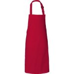 Link Kitchen Wear Nastavitelná zástěra na grilování bez potisku Červená X979 – Hledejceny.cz