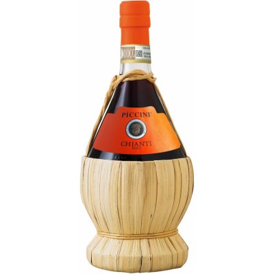 Piccini Chianti Fiasco DOCG 12,5% 0,75 l (holá láhev) – Zboží Mobilmania
