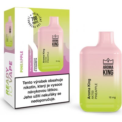 Aroma King Mini Pineapple 16 mg 700 potáhnutí 1 ks – Zboží Dáma