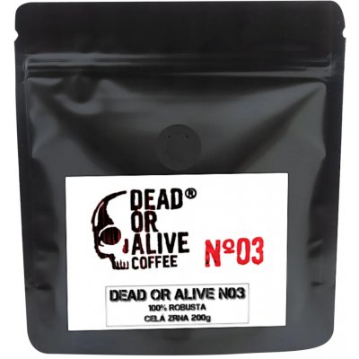 Kafista Dead or Alive zrnková 0,2 kg – Hledejceny.cz