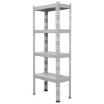 ZLKL Regál 1500 x 750 x 400 mm bílý P00167-4 – Hledejceny.cz